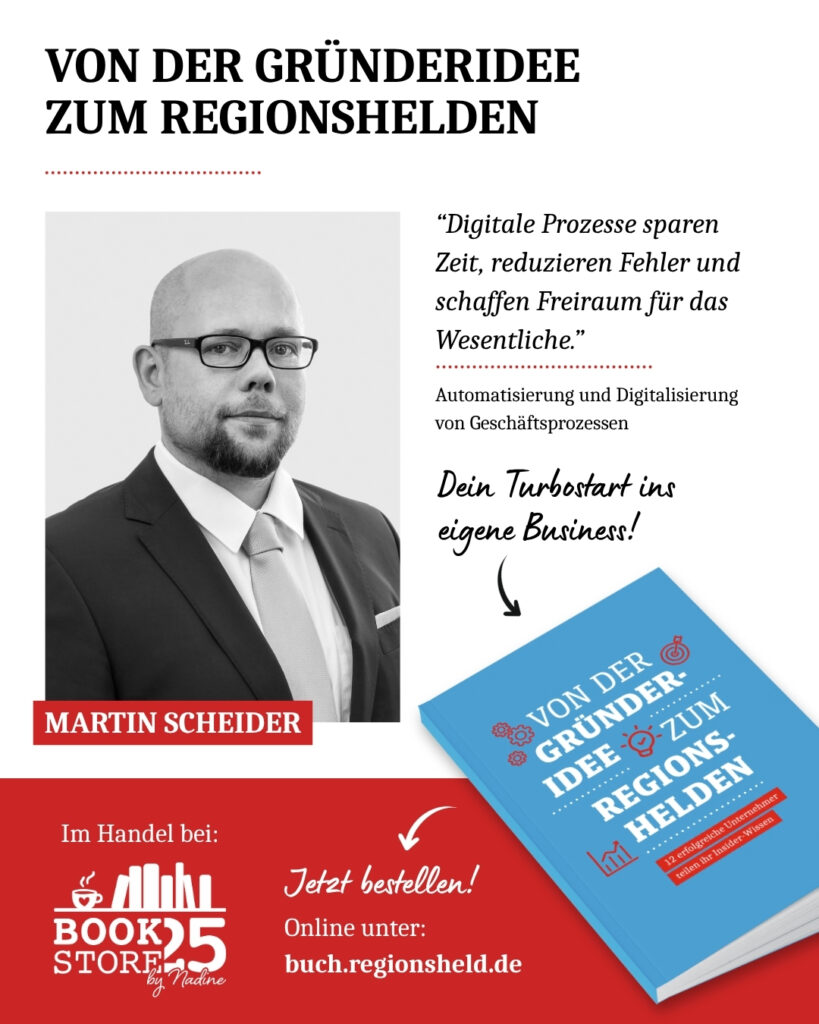 Regionshelden Buch Martin Scheider